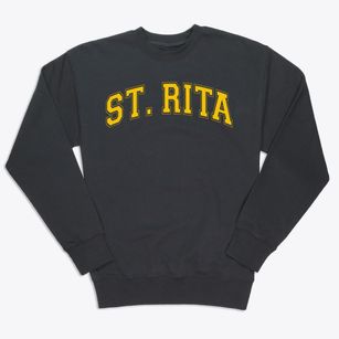 Saint Rita School Varsity Arch Premium Crewneck Sweatshirt