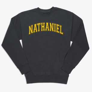 Nathaniel Hawthorne Elementary School Varsity Arch Premium Crewneck Sweatshirt