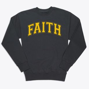 Faith Christian Academy Varsity Arch Premium Crewneck Sweatshirt