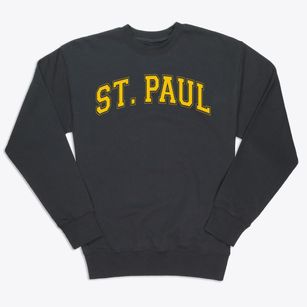 Saint Paul Of The Cross School Varsity Arch Premium Crewneck Sweatshirt