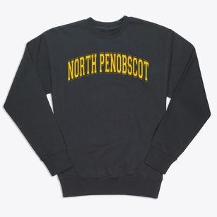 North Penobscot Technological School Varsity Arch Premium Crewneck Sweatshirt