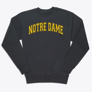 Notre Dame Des Sept Doulers Varsity Arch Premium Crewneck Sweatshirt