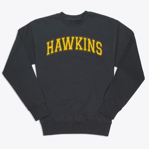 Hawkins Educational Center Varsity Arch Premium Crewneck Sweatshirt