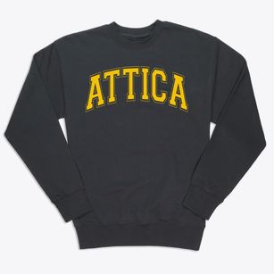 Attica Elementary School Varsity Arch Premium Crewneck Sweatshirt
