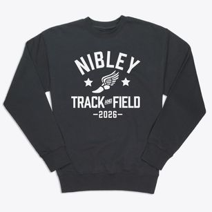 Nibley Elementary School Track and Field Premium Crewneck Sweatshirt