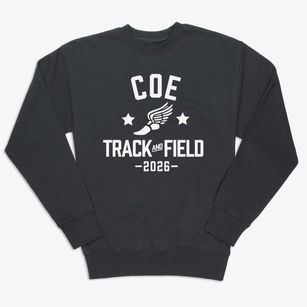 Coe Elementary School Track and Field Premium Crewneck Sweatshirt