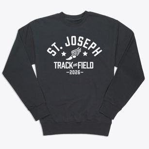 Saint Joseph Catholic School Track and Field Premium Crewneck Sweatshirt