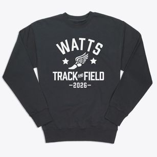 Watts Elementary School Track and Field Premium Crewneck Sweatshirt