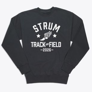 Strum Elementary School Track and Field Premium Crewneck Sweatshirt