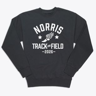 Norris High School Track and Field Premium Crewneck Sweatshirt