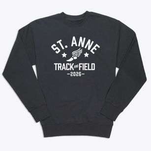 Saint Anne School Track and Field Premium Crewneck Sweatshirt