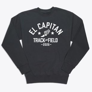 El Capitan High School Track and Field Premium Crewneck Sweatshirt