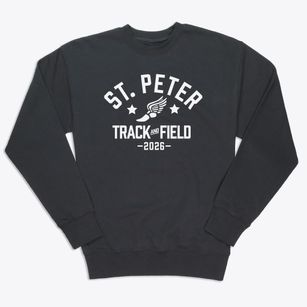 Saint Peter School Track and Field Premium Crewneck Sweatshirt