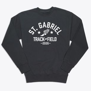 Saint Gabriel Middle School Track and Field Premium Crewneck Sweatshirt