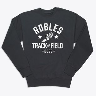 Robles Elementary School Track and Field Premium Crewneck Sweatshirt