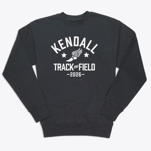 Kendall Christian School Track and Field Premium Crewneck Sweatshirt