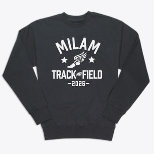 Milam K-8 Center Track and Field Premium Crewneck Sweatshirt