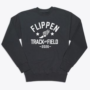 Flippen Elementary School Track and Field Premium Crewneck Sweatshirt