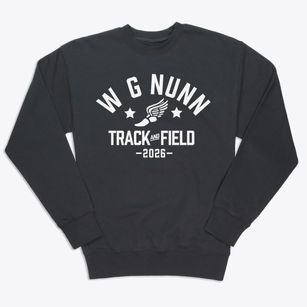 W G Nunn Elementary School Track and Field Premium Crewneck Sweatshirt