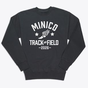 Minico High School Track and Field Premium Crewneck Sweatshirt