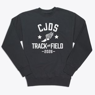 Chicago Jewish Day School Track and Field Premium Crewneck Sweatshirt