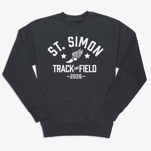 Saint Simon The Apostle School Track and Field Premium Crewneck Sweatshirt