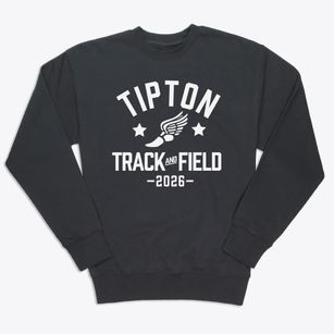 Tipton Bible Church School Track and Field Premium Crewneck Sweatshirt