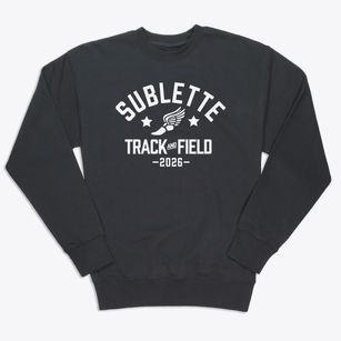 Sublette Middle School Track and Field Premium Crewneck Sweatshirt