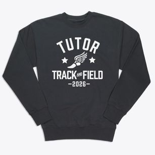 Tutor Time - East Charter Preschool Track and Field Premium Crewneck Sweatshirt
