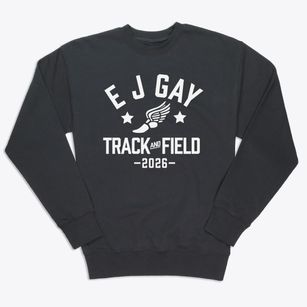 E J Gay Middle School Track and Field Premium Crewneck Sweatshirt