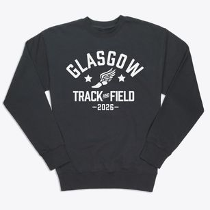 Glasgow Middle School Track and Field Premium Crewneck Sweatshirt