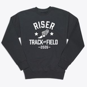 Riser Elementary School Track and Field Premium Crewneck Sweatshirt