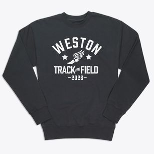 Weston High School Track and Field Premium Crewneck Sweatshirt