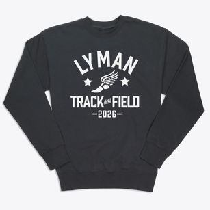 Lyman Elementary School Track and Field Premium Crewneck Sweatshirt