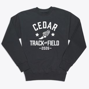 Cedar Chapel Special School Track and Field Premium Crewneck Sweatshirt