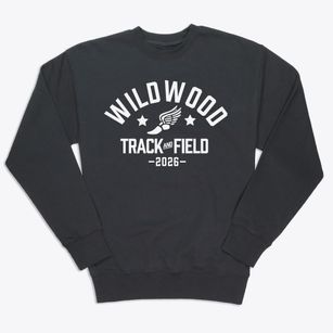 Wildwood Elementary School Track and Field Premium Crewneck Sweatshirt