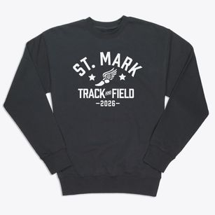 Saint Mark Elementary School Track and Field Premium Crewneck Sweatshirt
