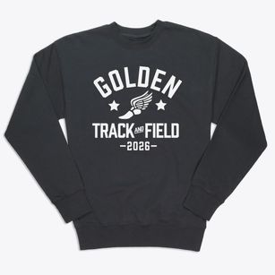 Golden Years 2000 School Track and Field Premium Crewneck Sweatshirt