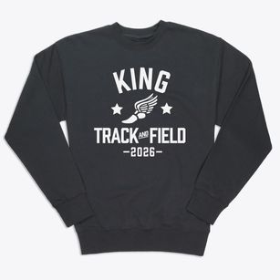 Martin Luther King Elementary School Track and Field Premium Crewneck Sweatshirt