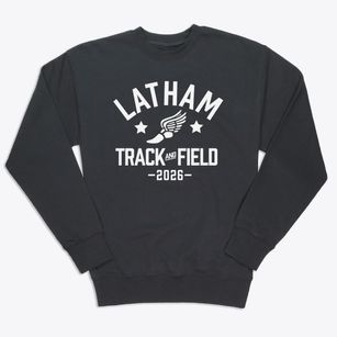 Latham Christian Academy Track and Field Premium Crewneck Sweatshirt