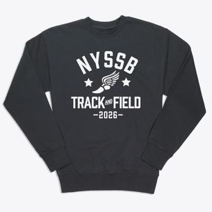 New York State School For The Blind Track and Field Premium Crewneck Sweatshirt