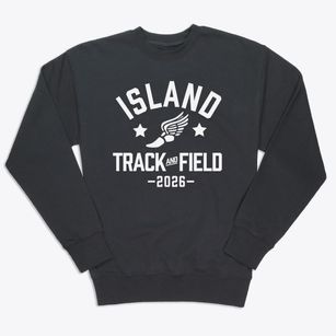 Island Trees Stokes Elementary School Track and Field Premium Crewneck Sweatshirt