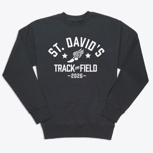 Saint David's Day School Track and Field Premium Crewneck Sweatshirt