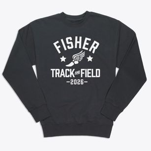 Fisher Elementary School Track and Field Premium Crewneck Sweatshirt
