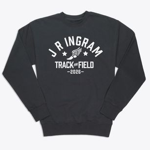 J R Ingram Elementary School Track and Field Premium Crewneck Sweatshirt