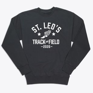 Saint Leo's Catholic School Track and Field Premium Crewneck Sweatshirt
