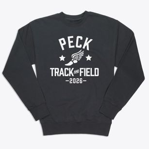 Peck Elementary School Track and Field Premium Crewneck Sweatshirt