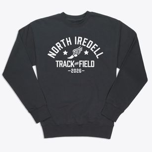 North Iredell Middle School Track and Field Premium Crewneck Sweatshirt
