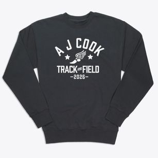 A J Cook Elementary School Track and Field Premium Crewneck Sweatshirt