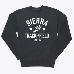 Sierra High School Track and Field Premium Crewneck Sweatshirt